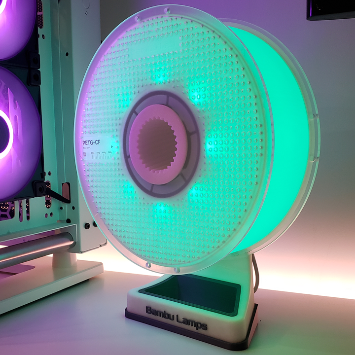 Miniatura 3 do modelo 3D Bambu Lamps LED Spool