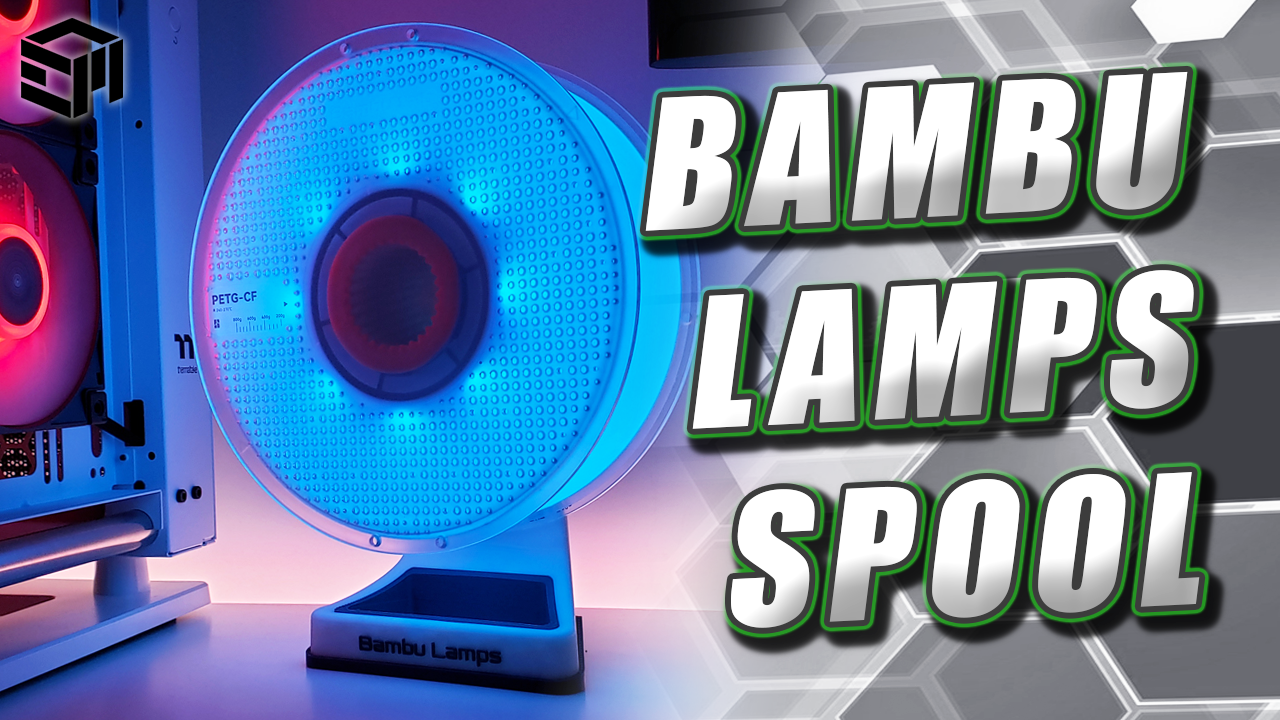 Miniatura 4 do modelo 3D Bambu Lamps LED Spool