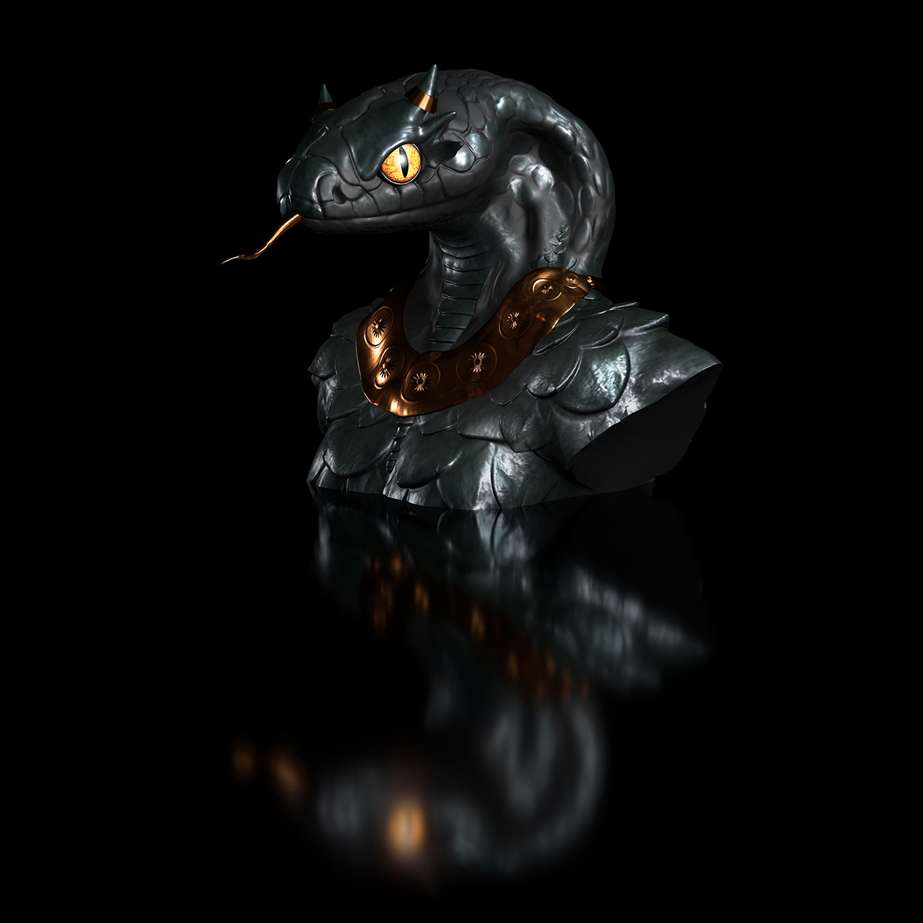 Apophis Anubis Bust Egyptian God By Qu3D 3D Design Art Printables Store Apophis anubis bust egyptian god by qu3d 3d design art printables store