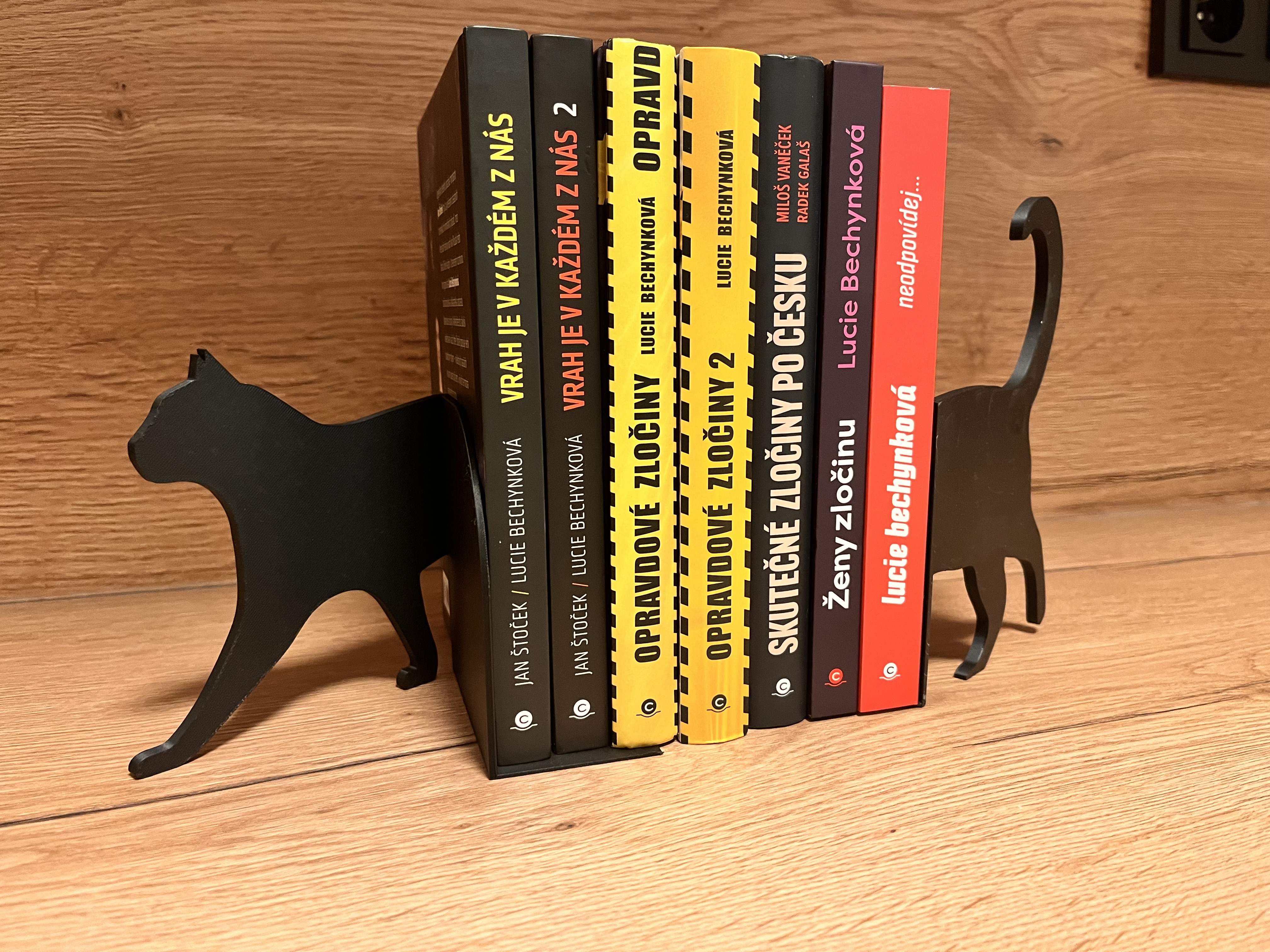 Cat book holder