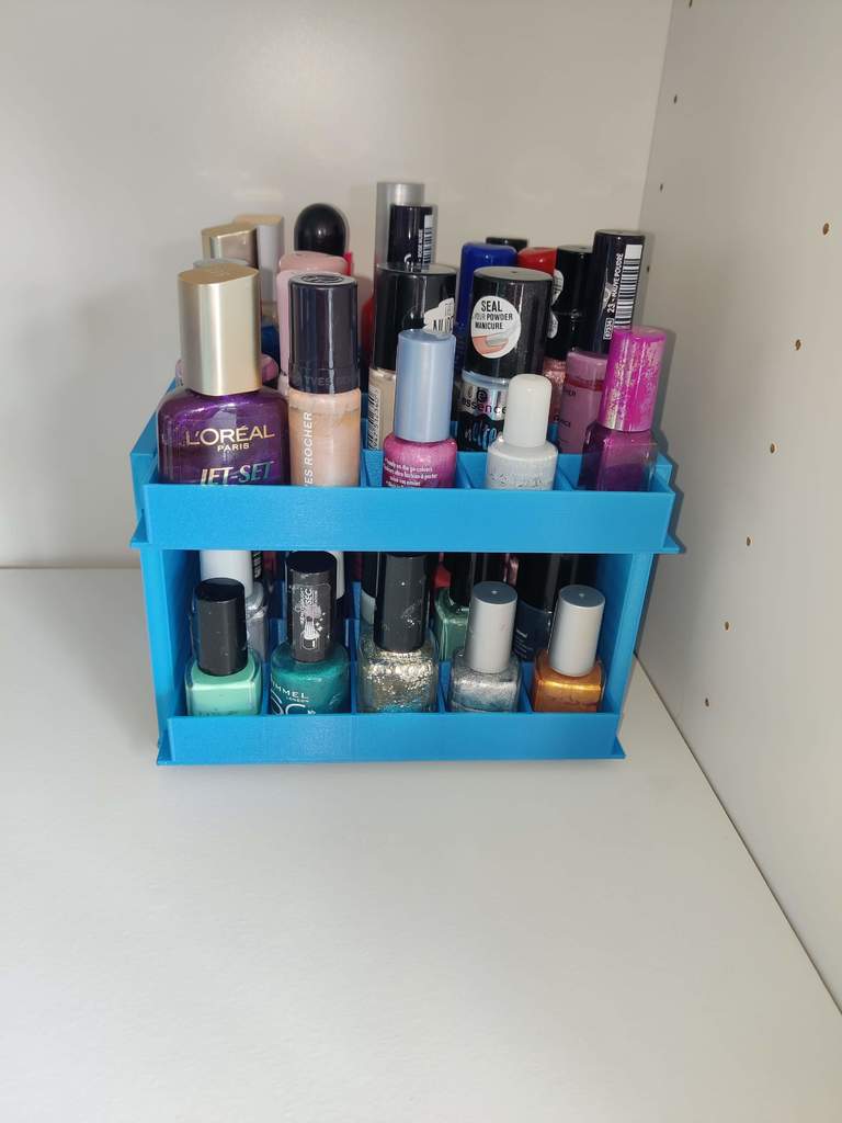 Organize your Nail Polish! #DIY Nail Polish Organizer