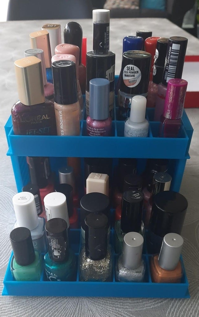 Nail polish organizer