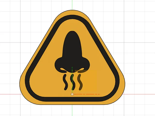 Panneau Avertissement Odeur – Signalétique Humoristique ou Technique