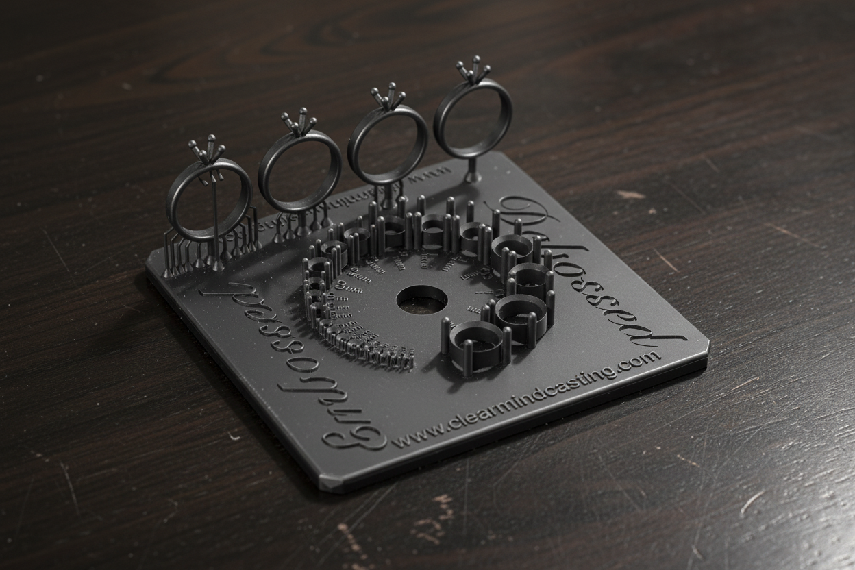 ClearMindCasting Jewellery Resin Calibration Object