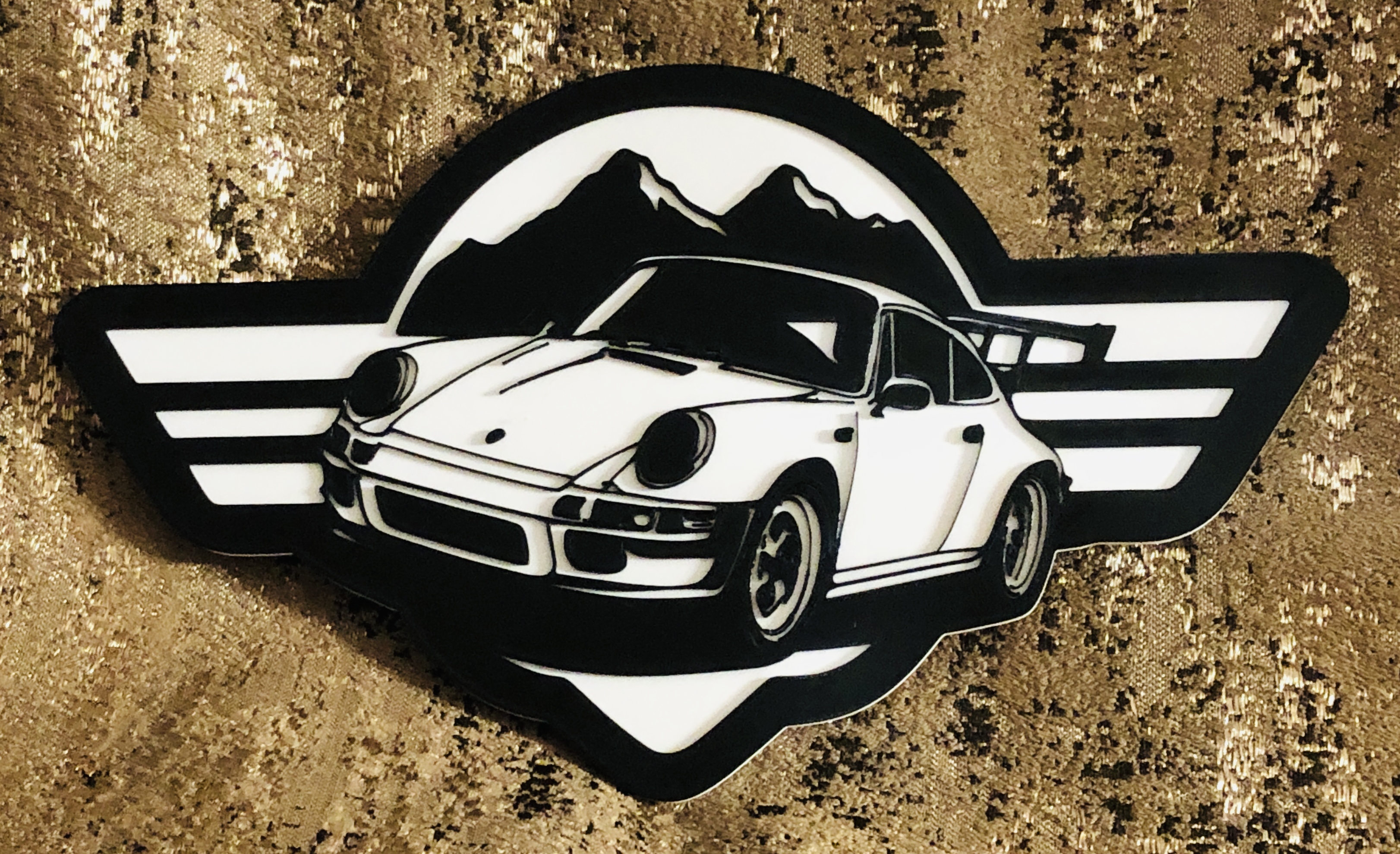 Porsche Golden Era Decor