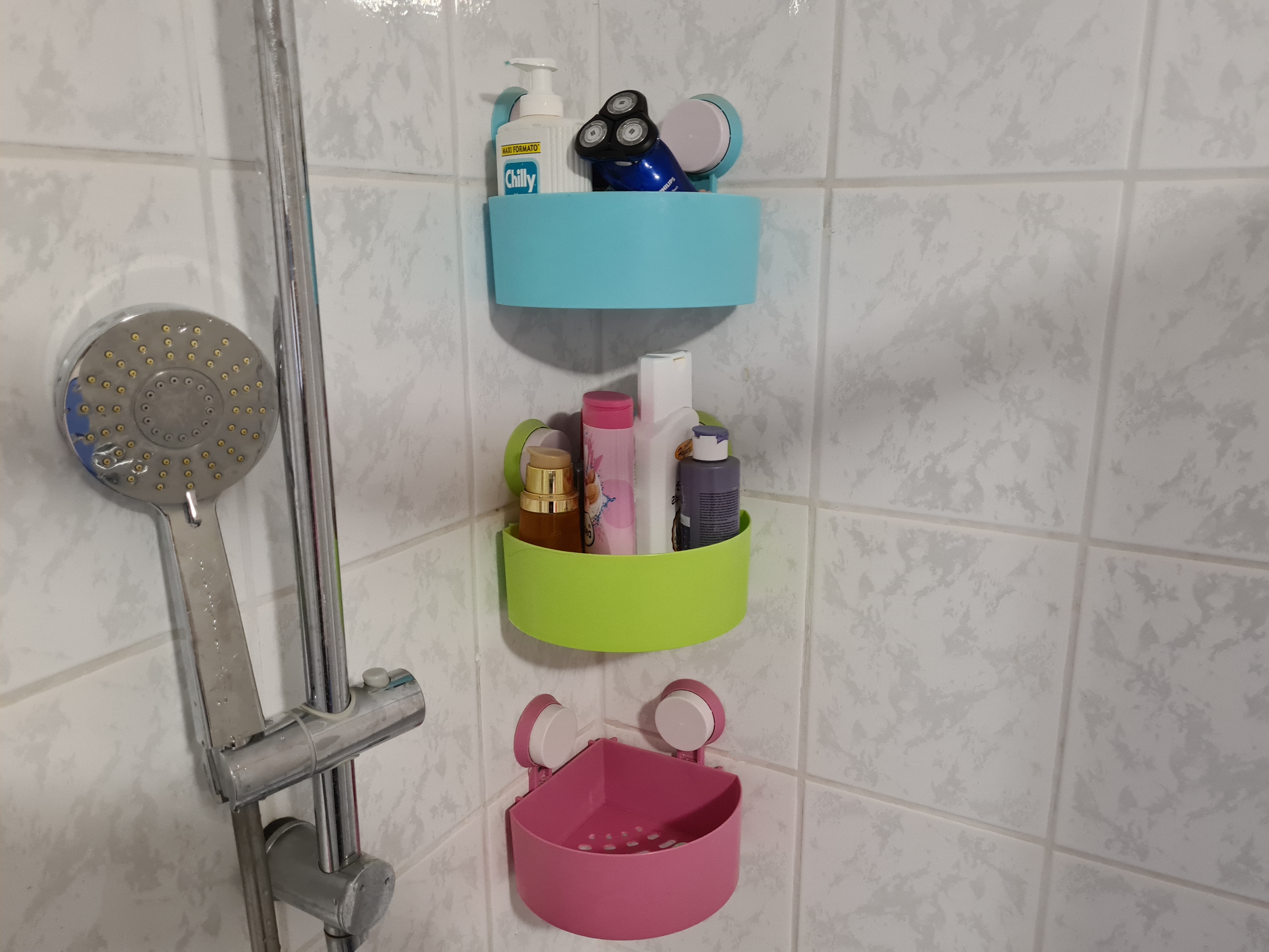 Corner Bathroom Shelve  + Mount marker tool