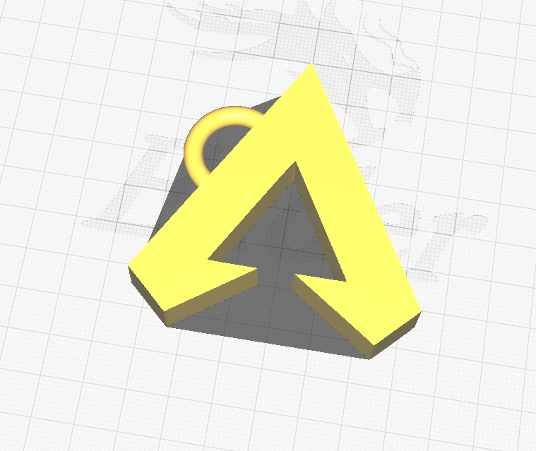 Apex Legends Logo Keychain