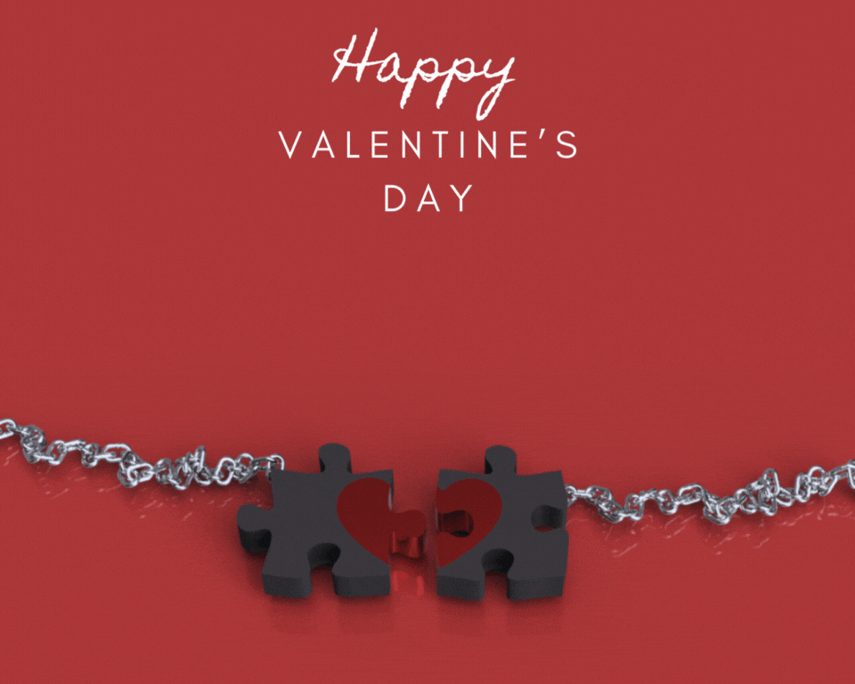 Happy Valentine's Day KeyChain