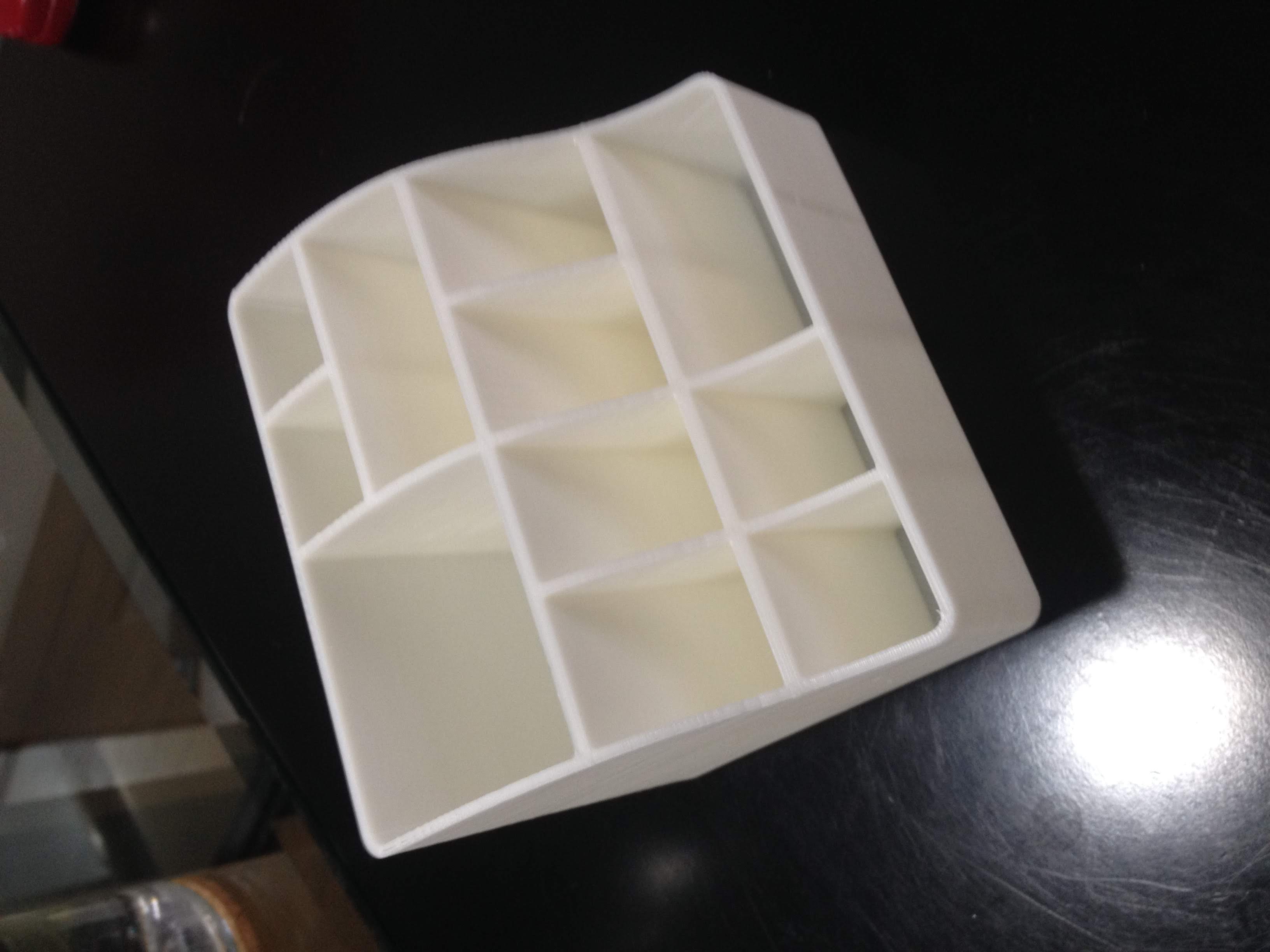 Mini shelf organizer