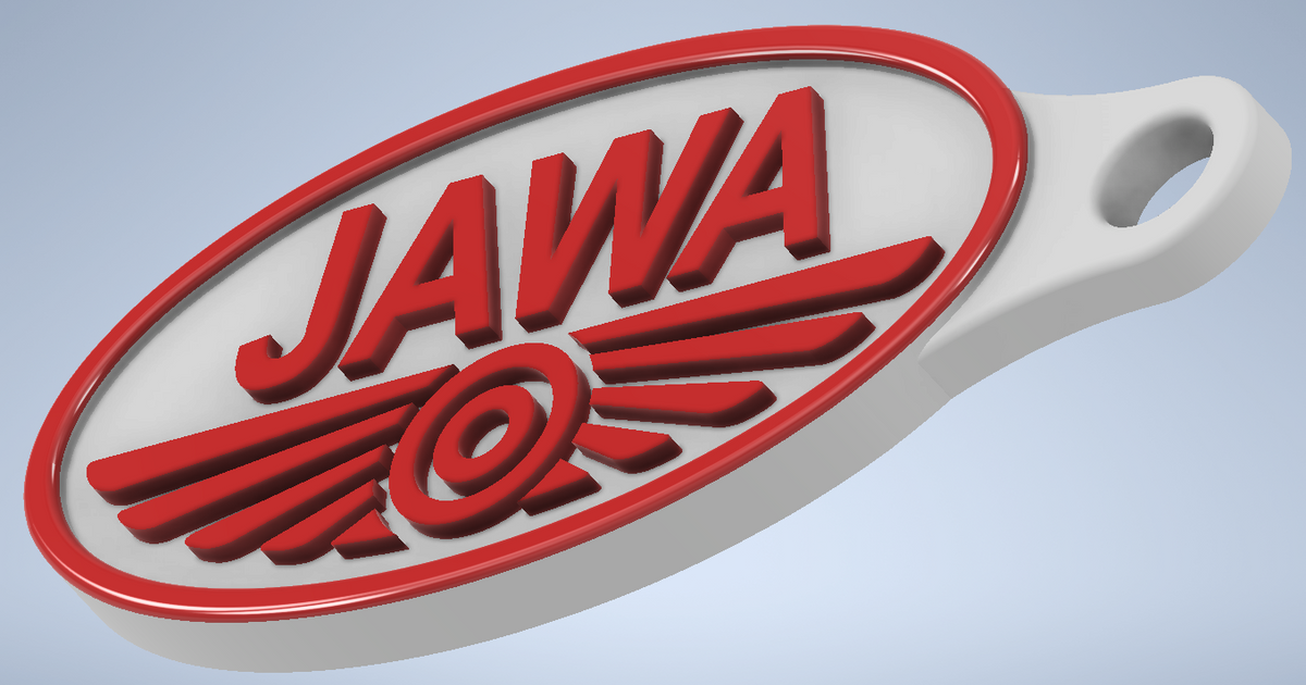 Jawa Keychain by D Model Download free STL model