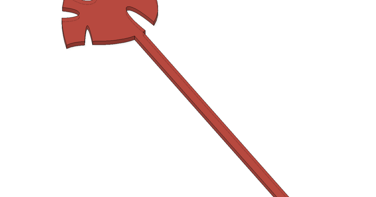 Plant leaf holder by k3dy Download free STL model