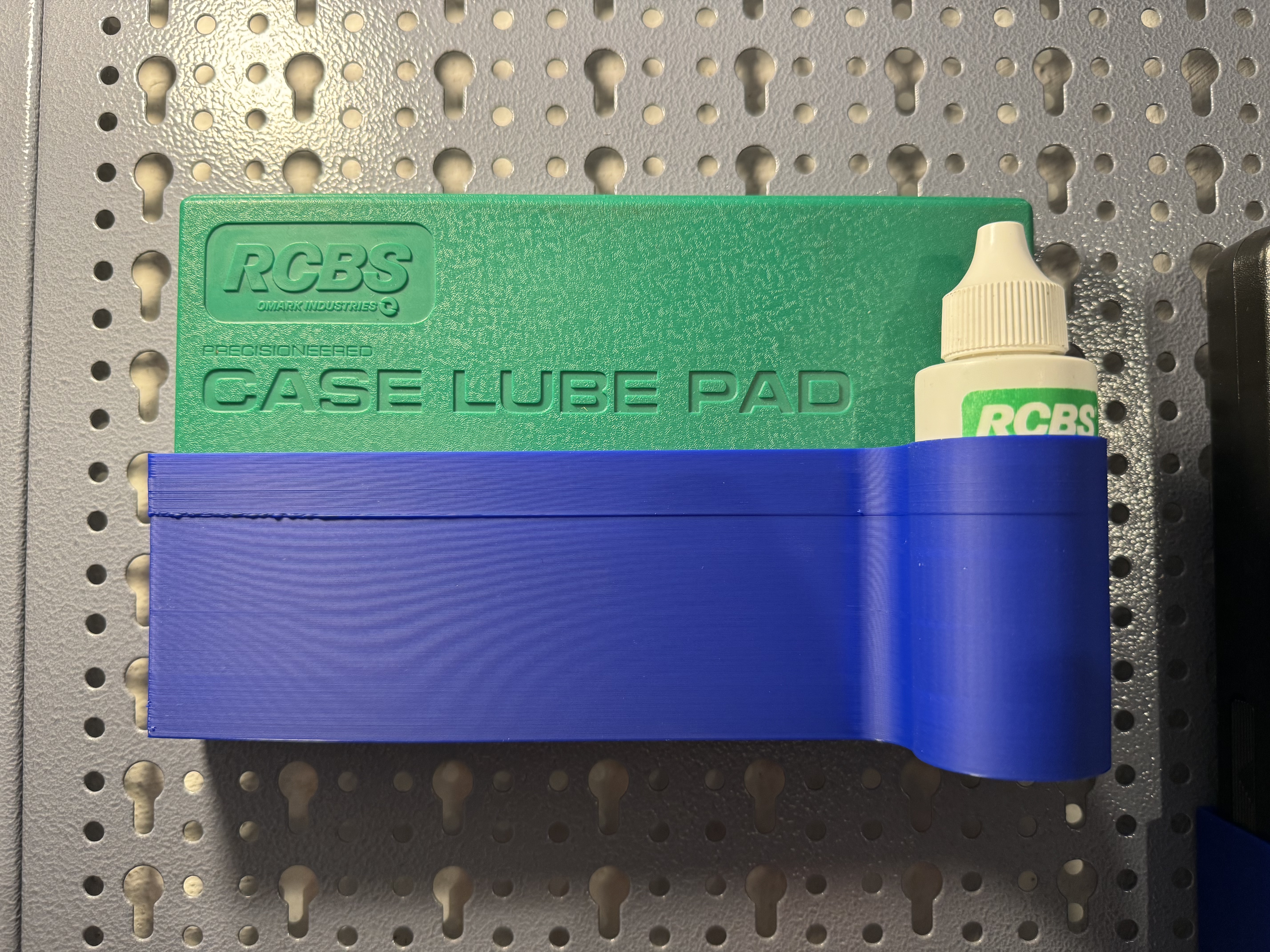 Küpper Mount for RCBS Lube Pad and Bottle for Reloaders