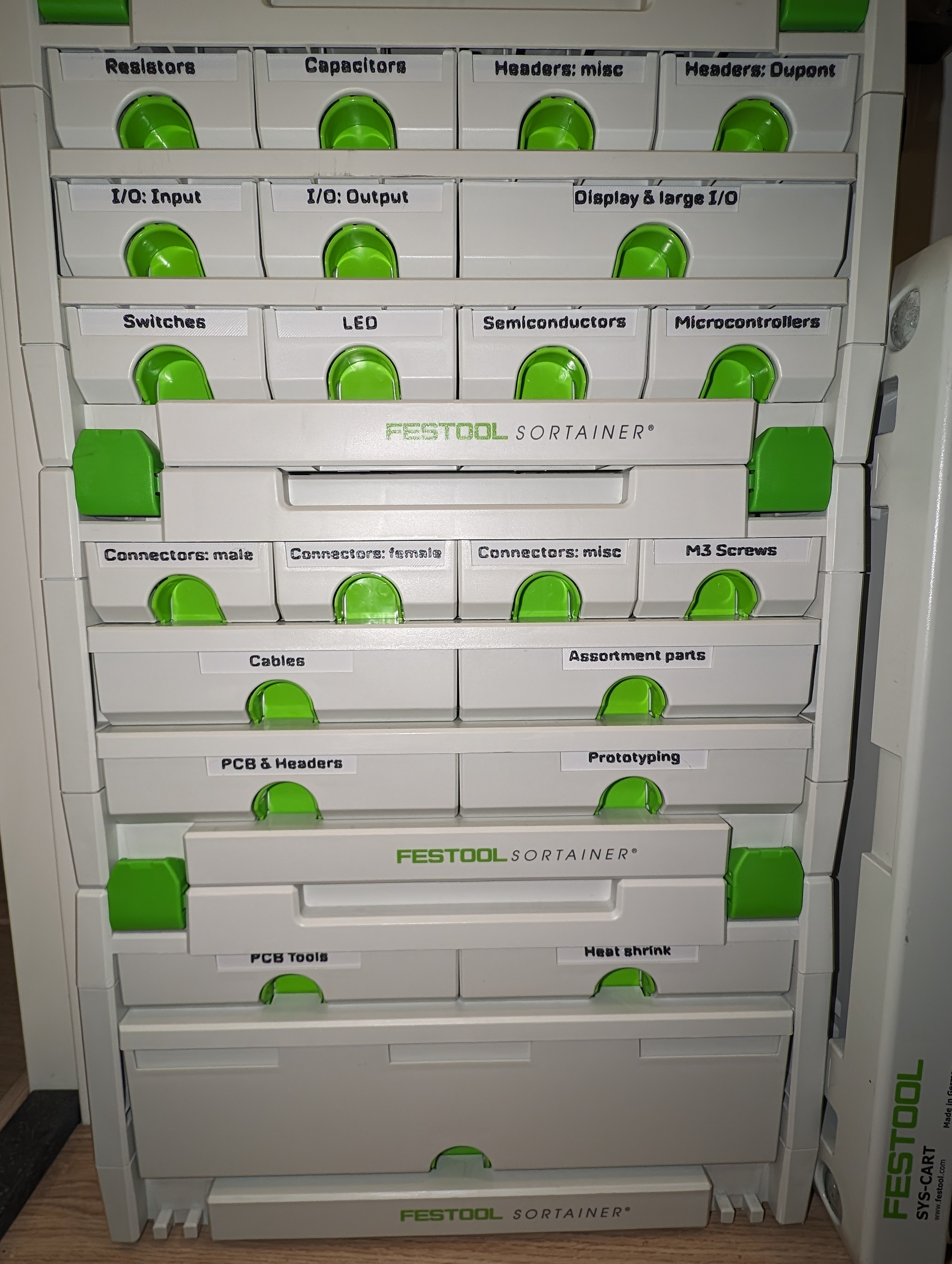 Miniatura 2 do modelo 3D Festool sortainer label