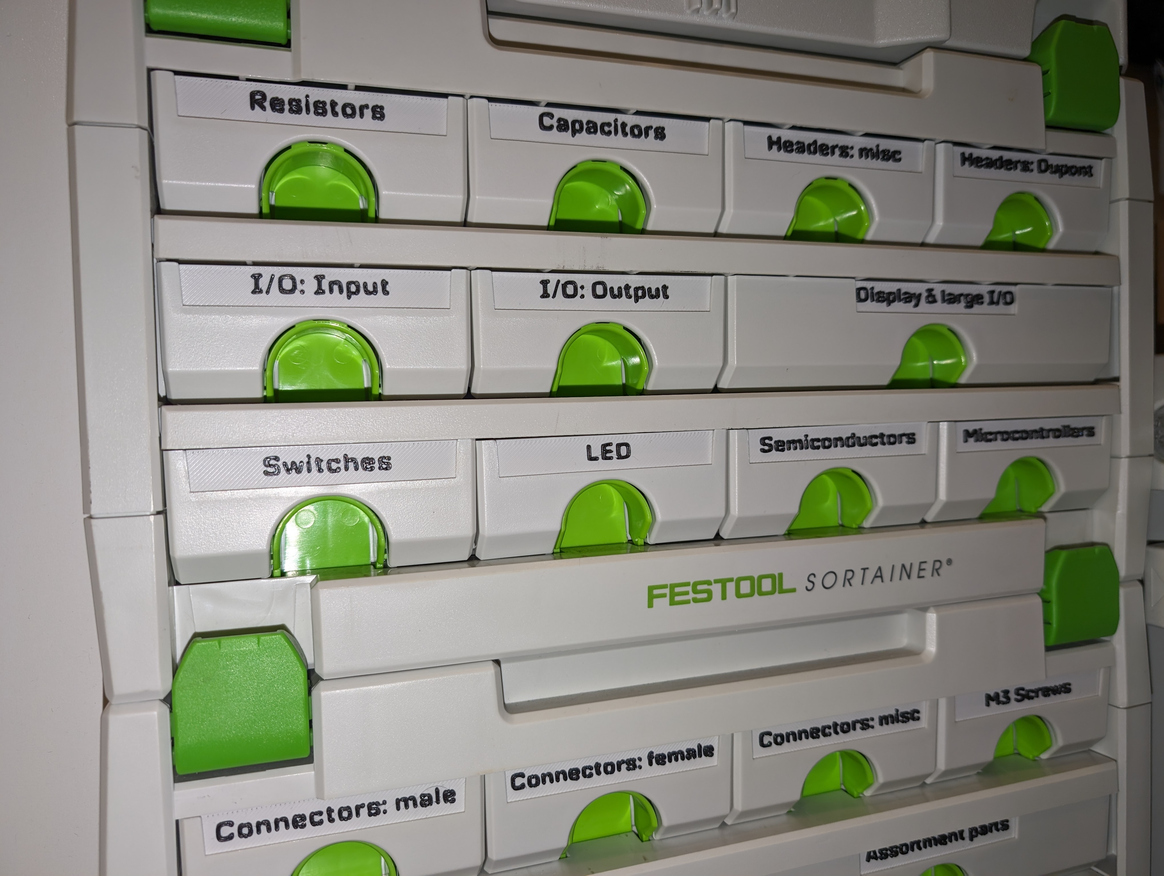 Festool sortainer label
