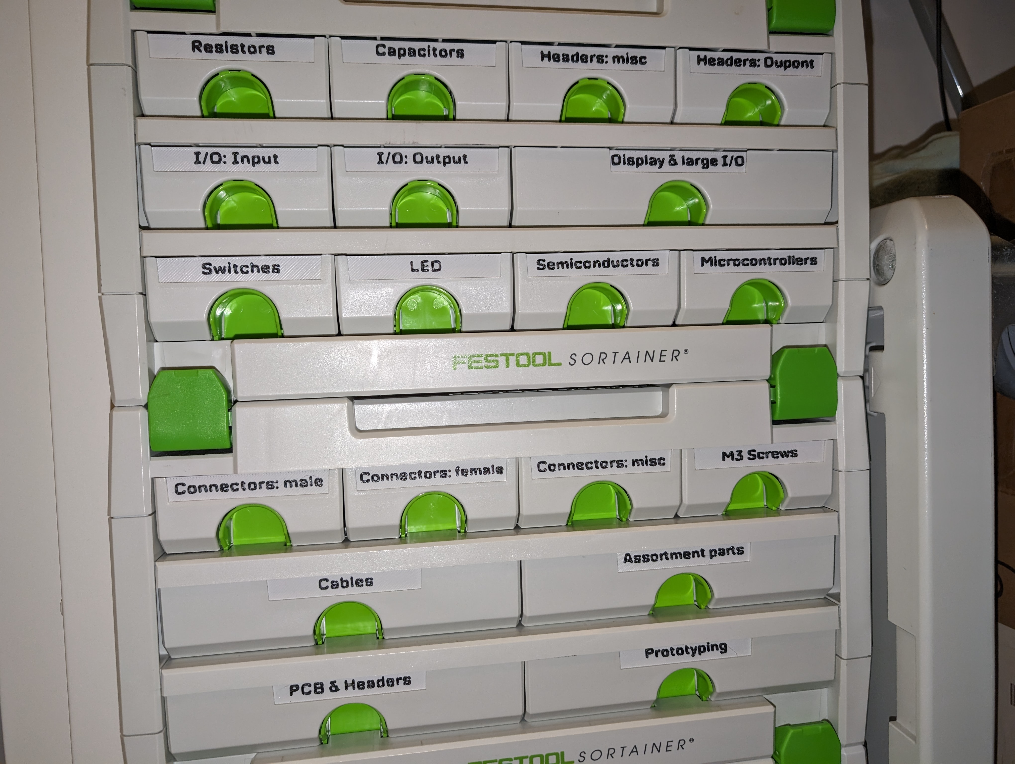 Miniatura 3 do modelo 3D Festool sortainer label