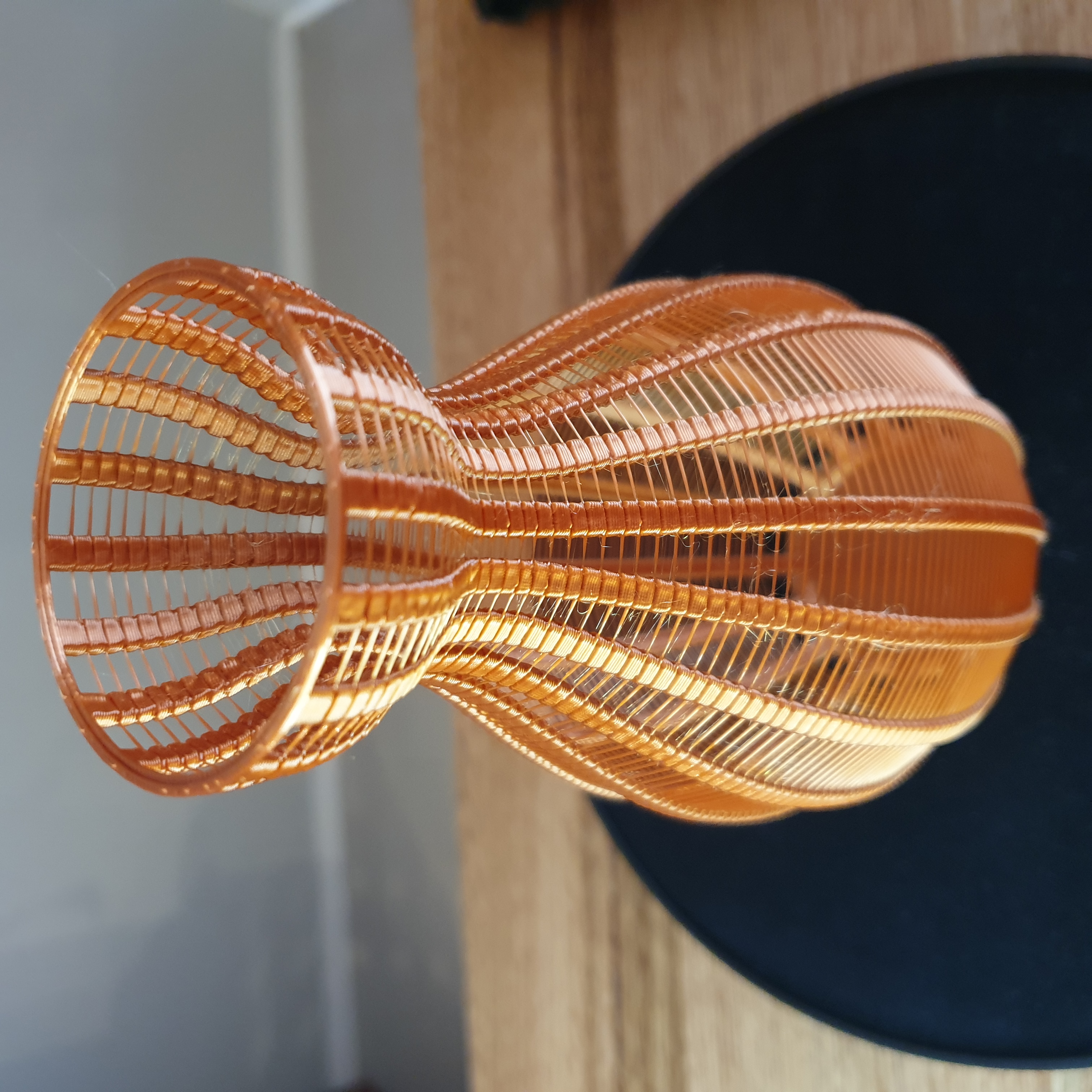 Miniatura 4 do modelo 3D String Vases (2 designs)