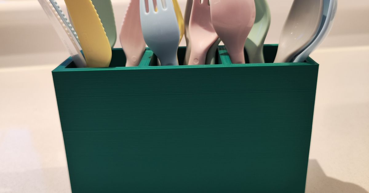 IKEA baby cutlery organizer by Mia Germansen Download free STL model