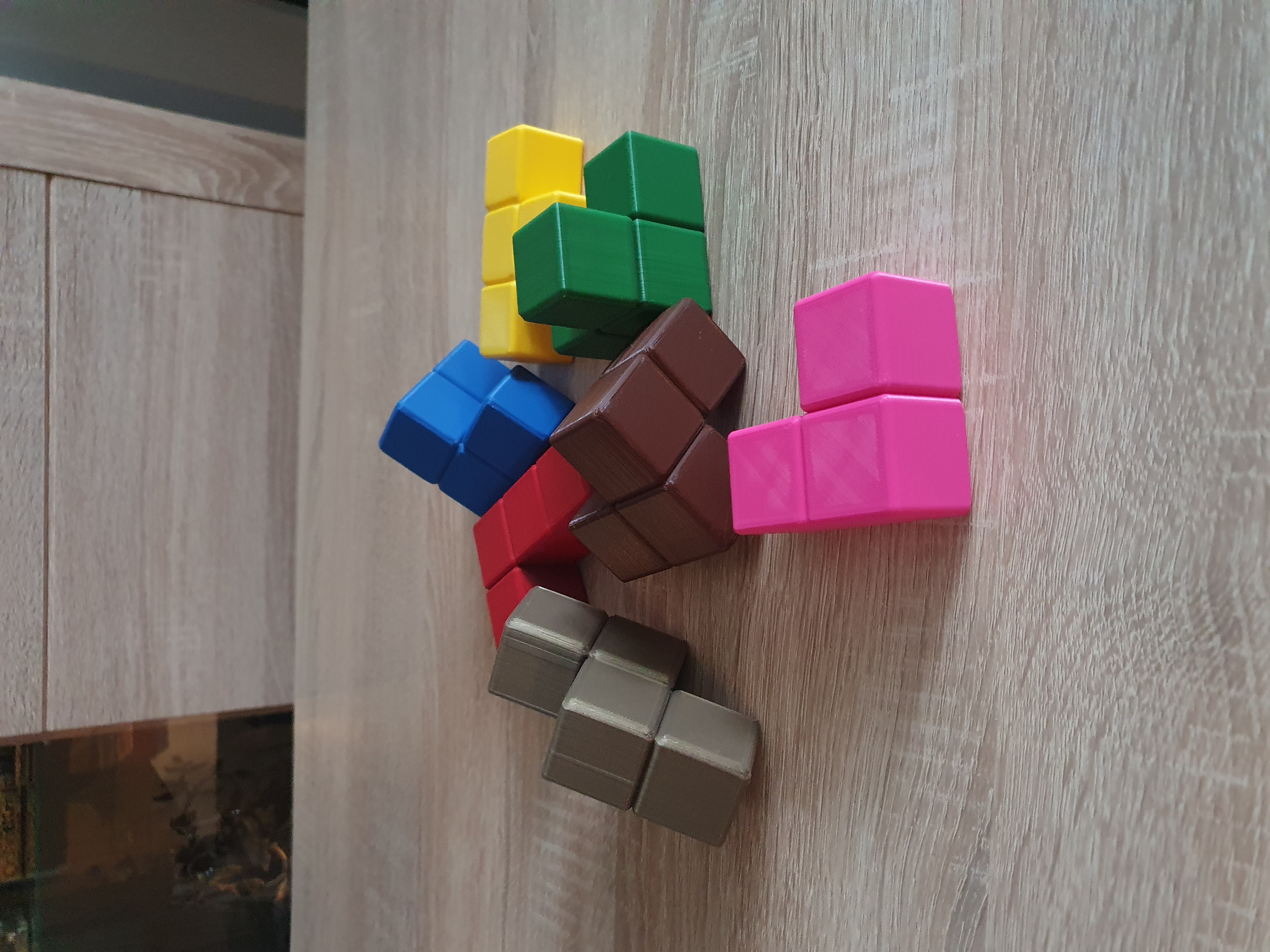 Miniatura 3 do modelo 3D Cube Tetris 3D