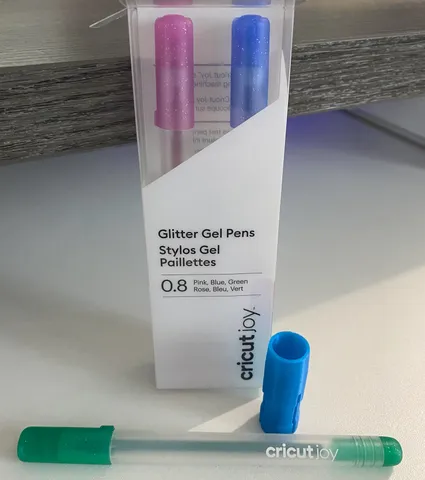 Glitter Gel pen adapter  Cricut JOY to Maker 3