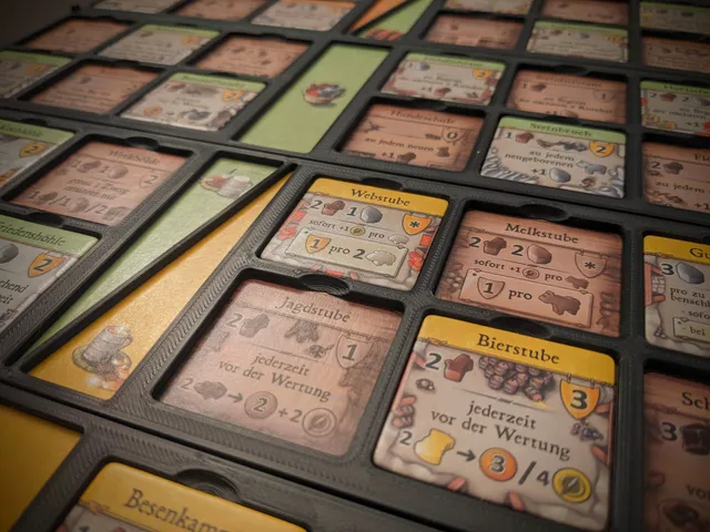 Caverna - furnishing tile trays