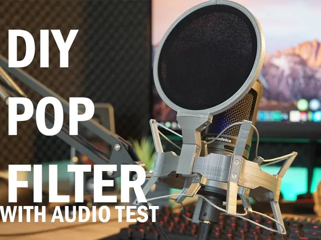 Pop Filter for DIY Shock Mount