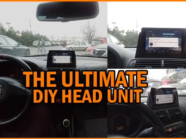DIY Nexus 7 Head Unit for Seat Leon or VW Golf Dash