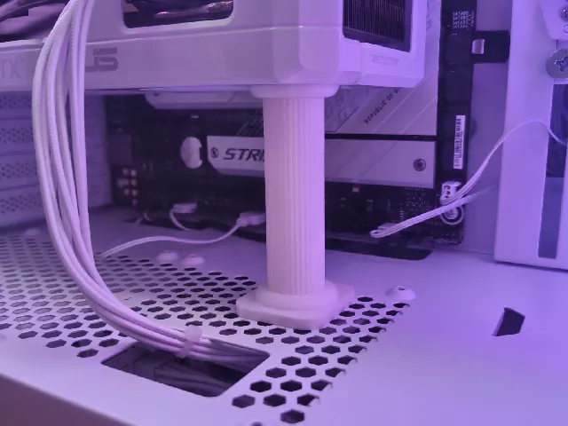 Parametric GPU stand Greek column
