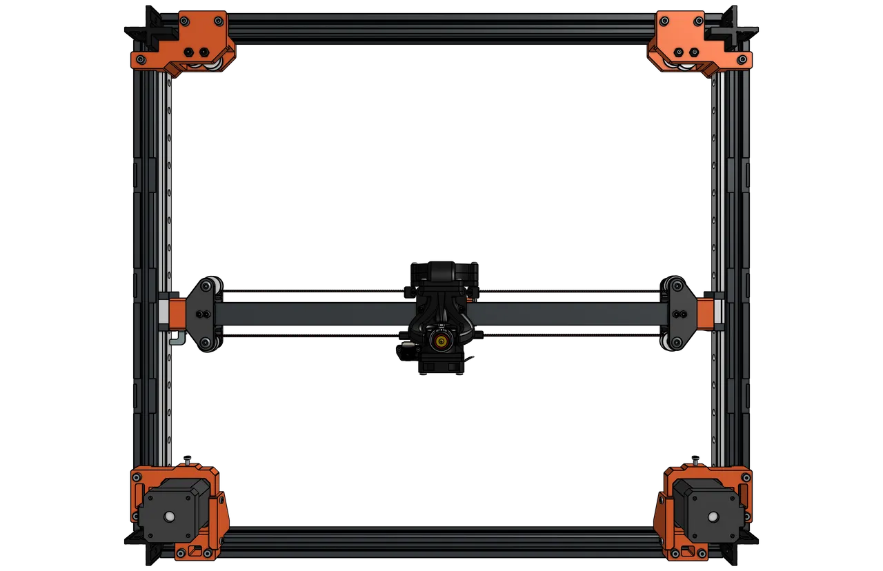 Flying Bear Reborn 2 VzBoT Gantry Mod by p1xelmonster | Download free ...