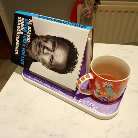 Bedside Book/Tea and phone stand