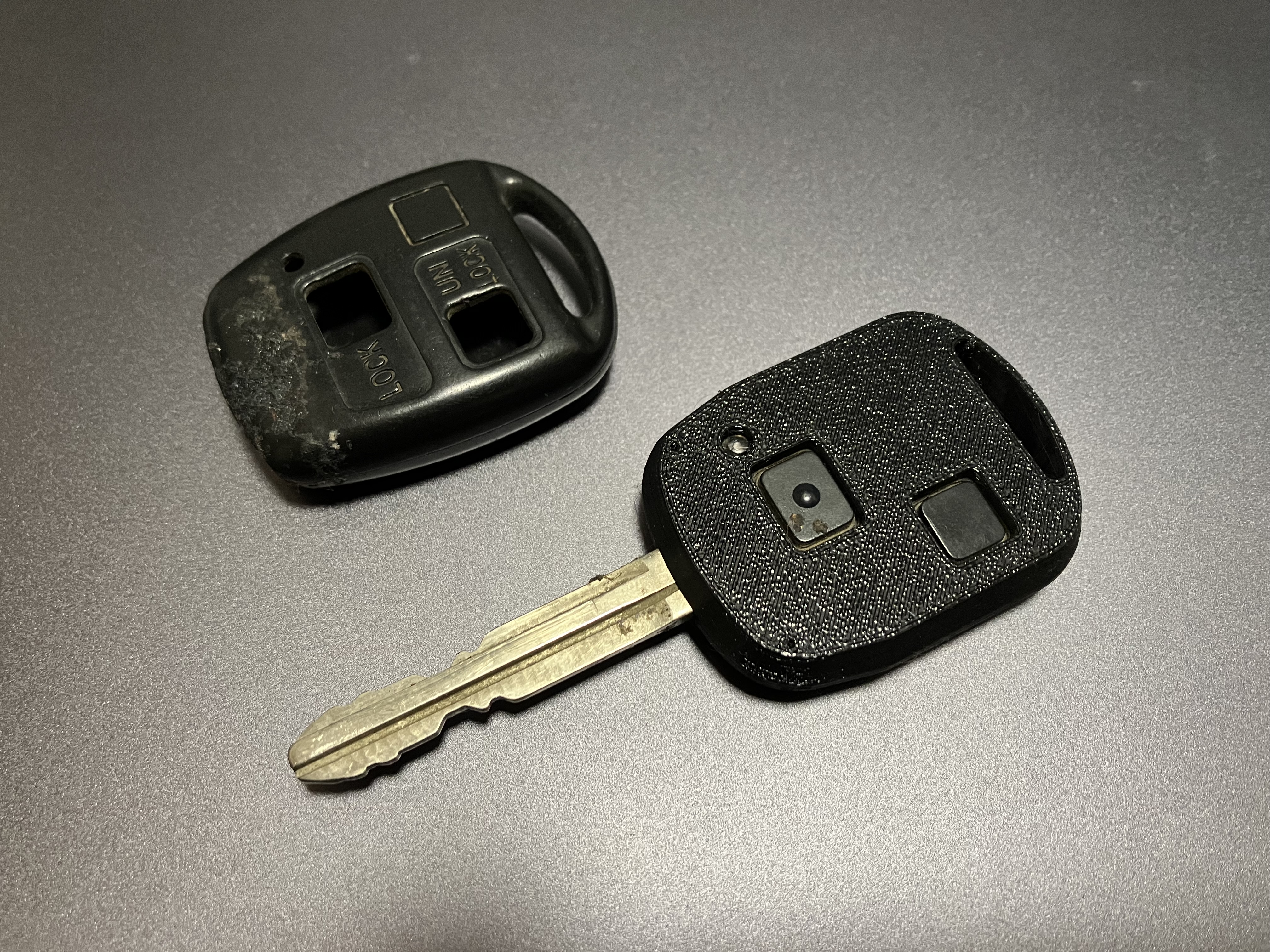 Toyota Car Key Enclosure Replacement