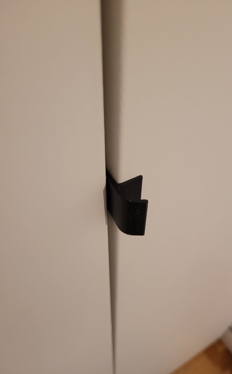 Ikea Door screwless Handle/Knob for Platsa, Pax, Enhet, Kallax,... 16