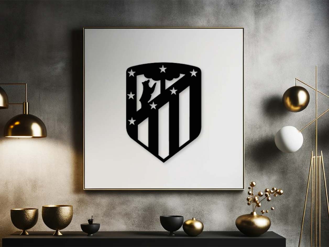 Atletico Madrid, 2D Wall Art, Wall Mount, Home Decor