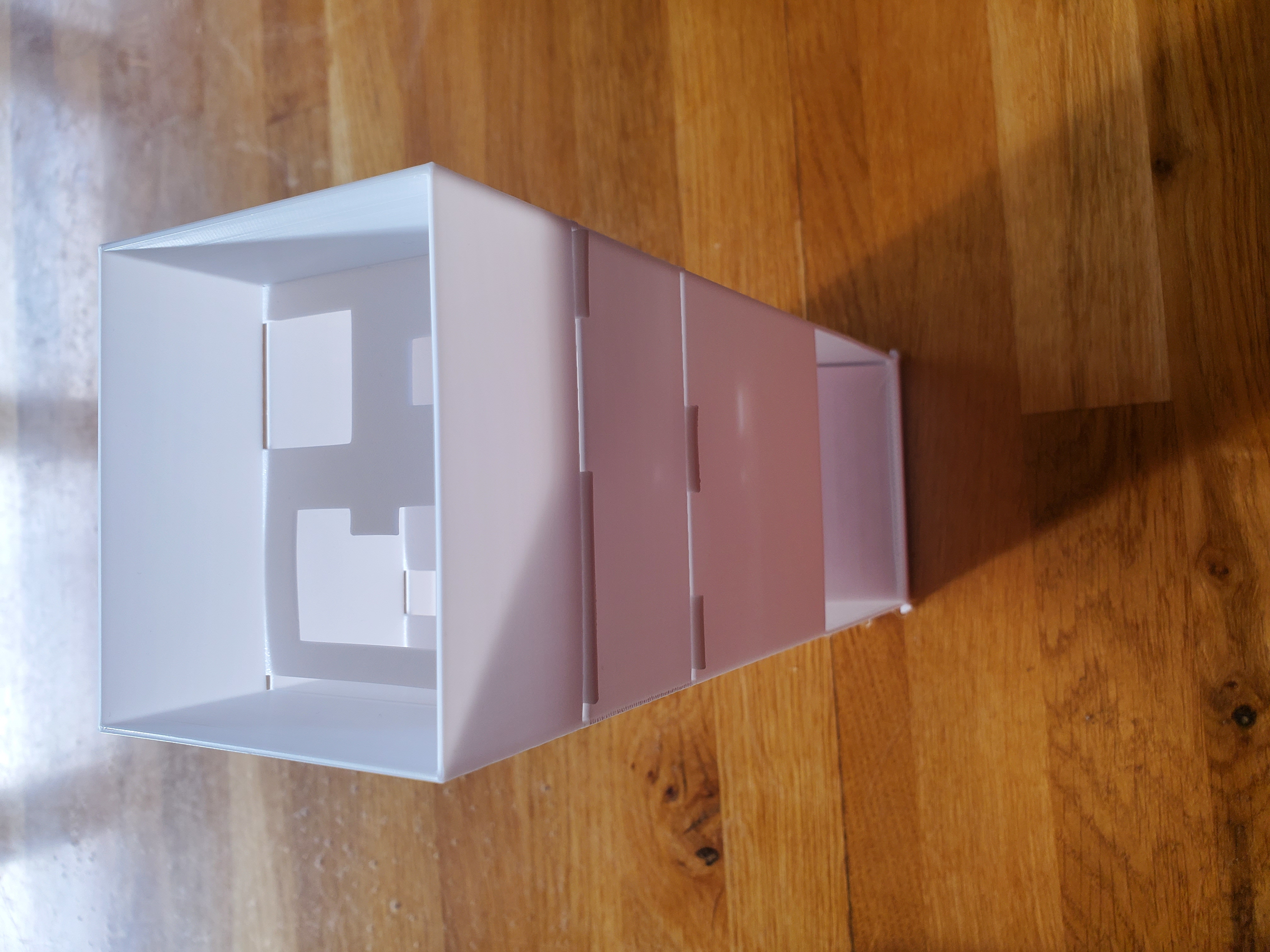 The first cube tower 3d printed