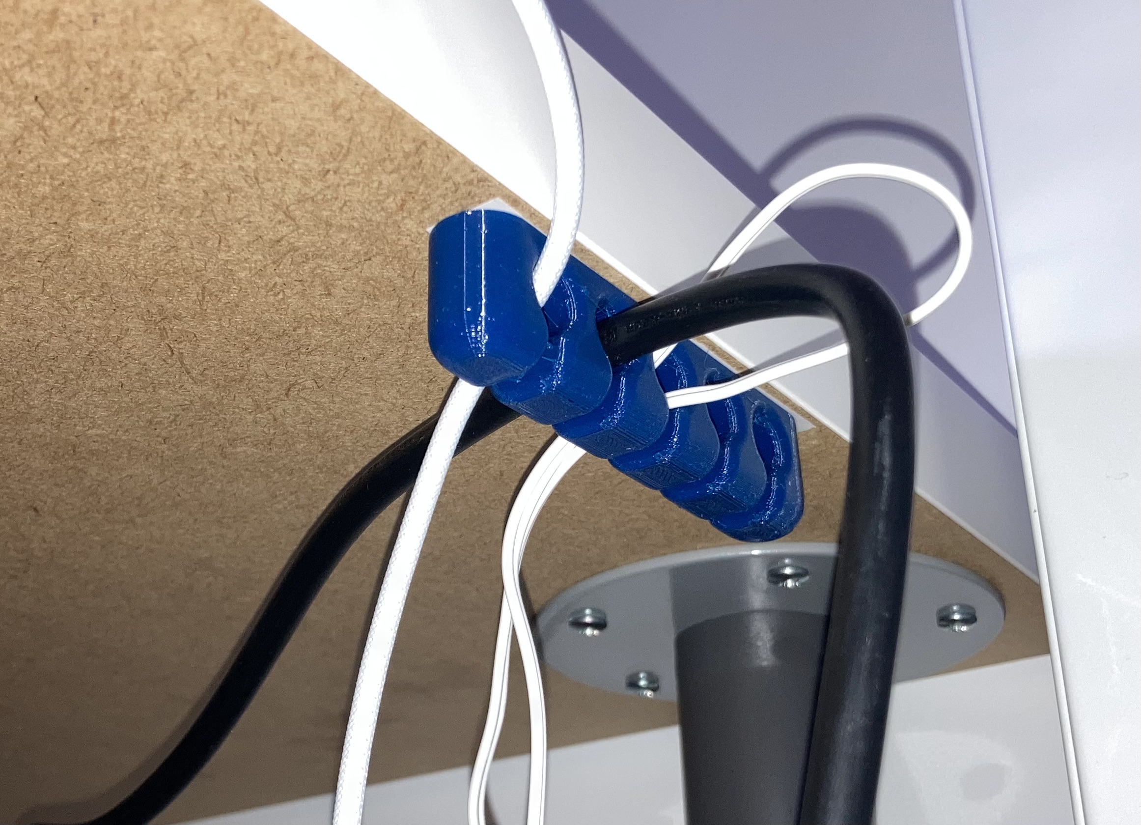 Miniatura 4 do modelo 3D Modular cable organizer