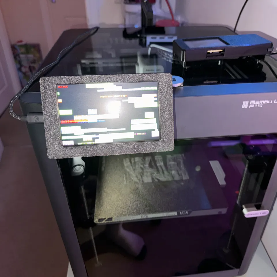 Xtouch 5＂ Screen Enclosure by elsebski | Download free STL model