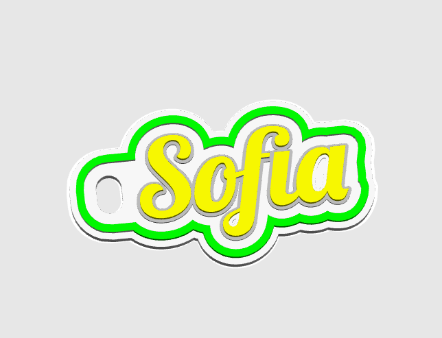 Keychain Sofia