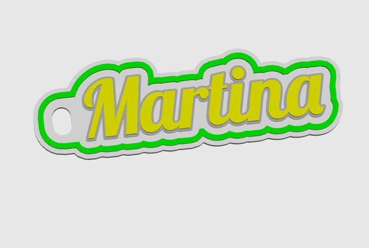 Keychain Martina