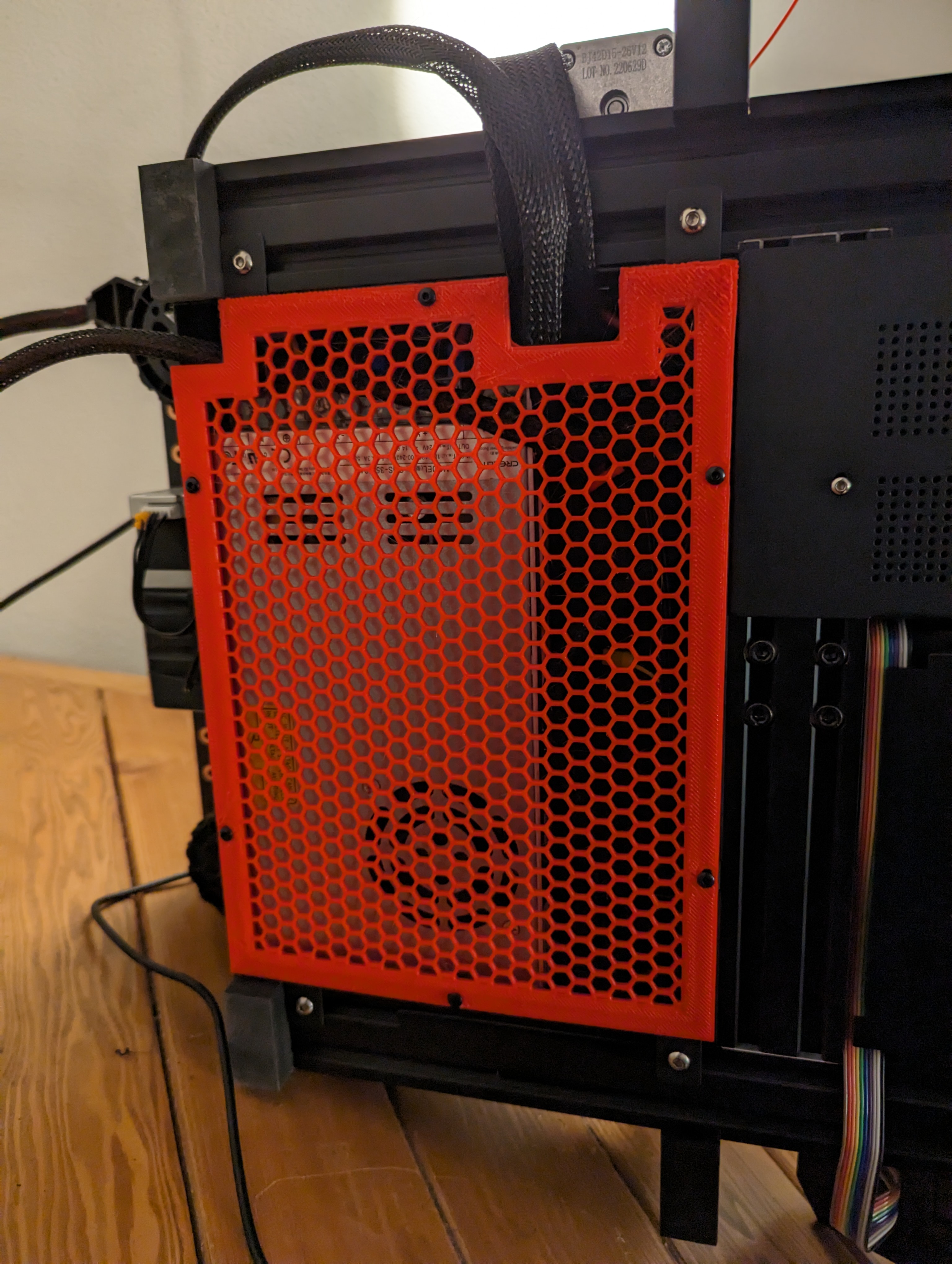 Ender 3 Max Neo Bottom Cover Mod (for Sprite Extruder Pro ribbon cable)