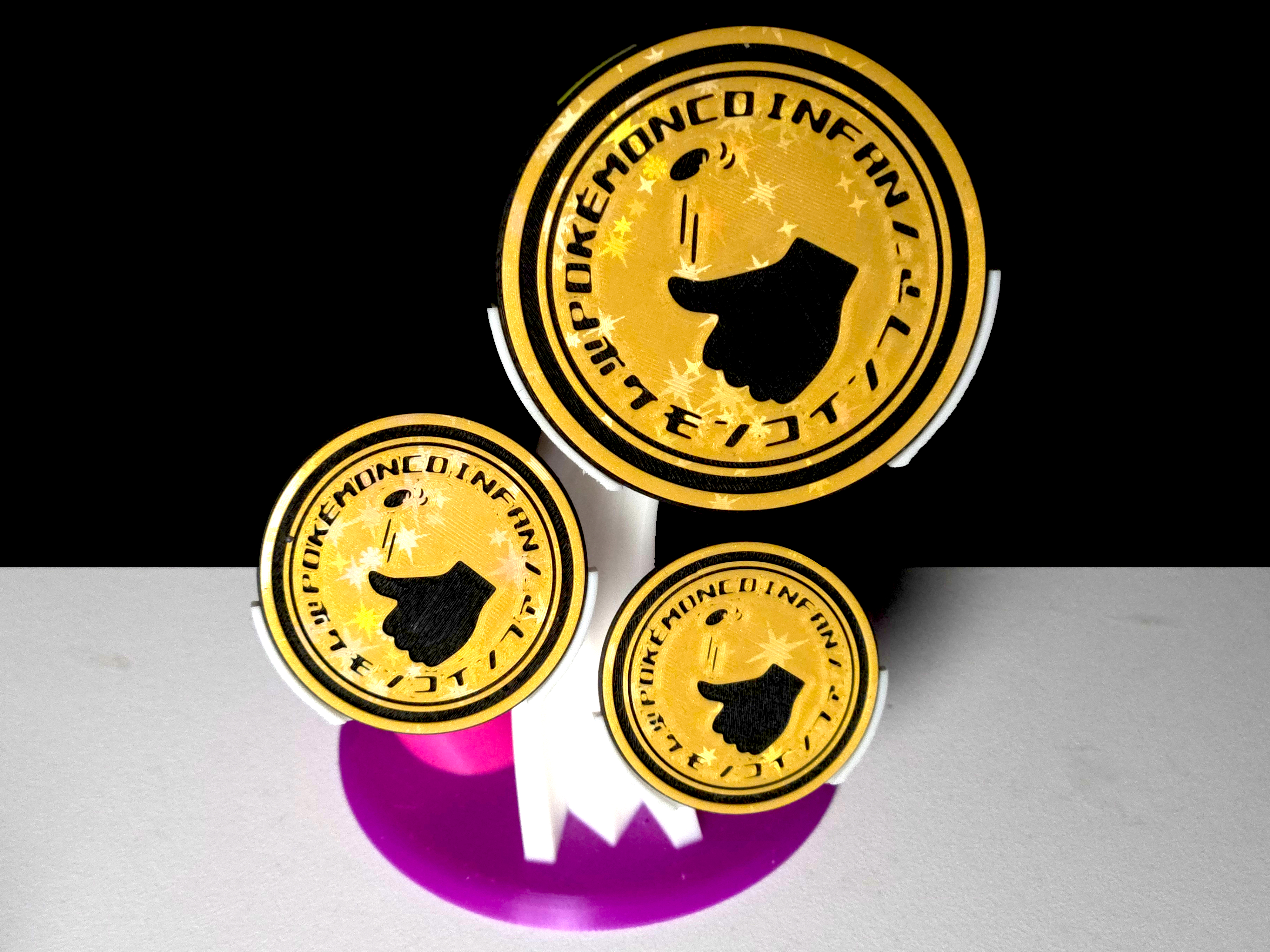 Pokemon Coin Fan Logo Custom Coin