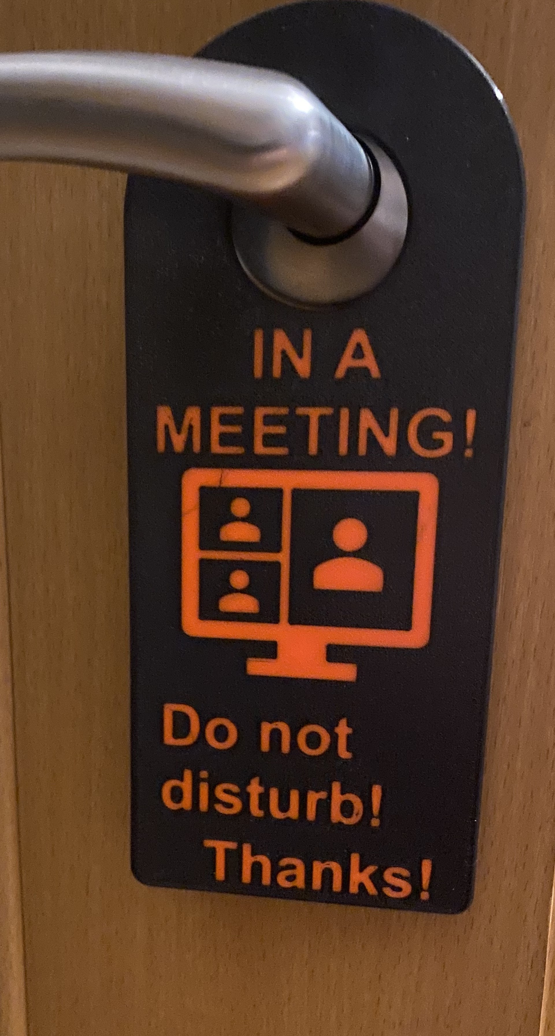 Home Office Conference sign.
