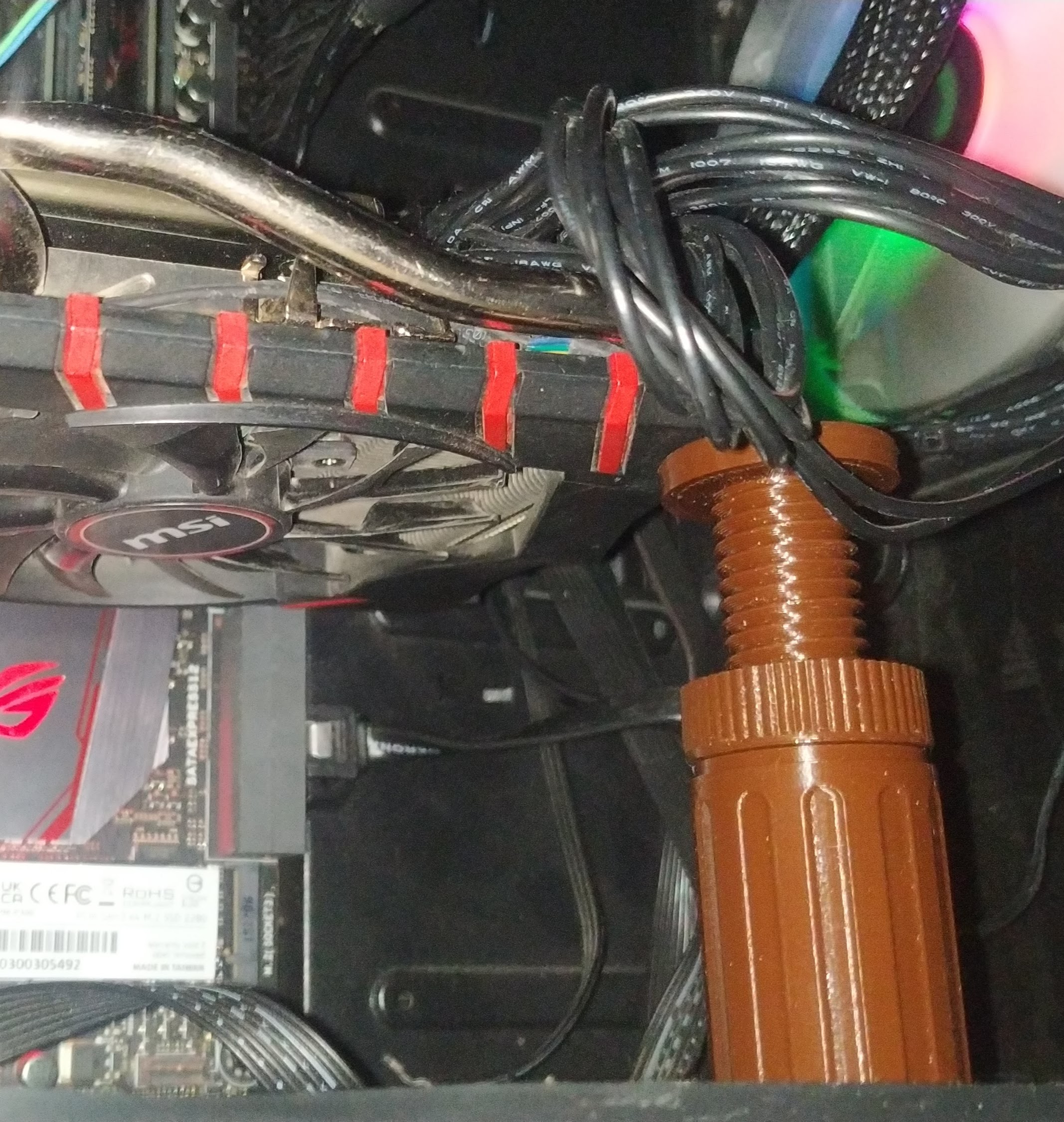 graphics card holder / support by Ts3D Download free STL model