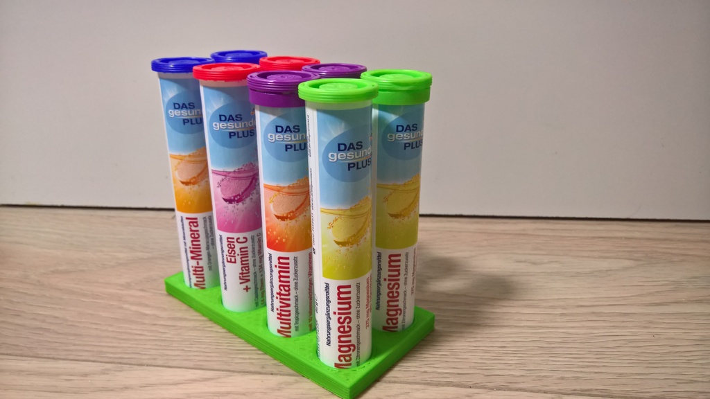 Brausetabletten-Röhrchen-Halter