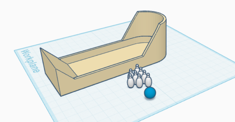 Small table top bowling