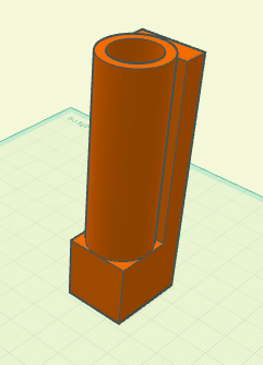 Pen holder for a locker