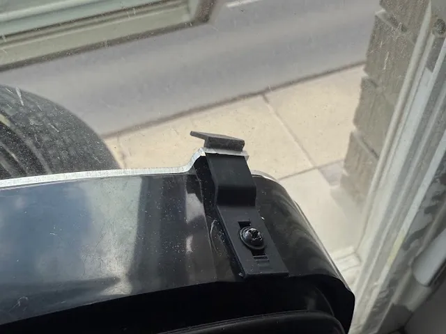 Clip for Dual Hose Portable Air Conditioner Duct — foto autora