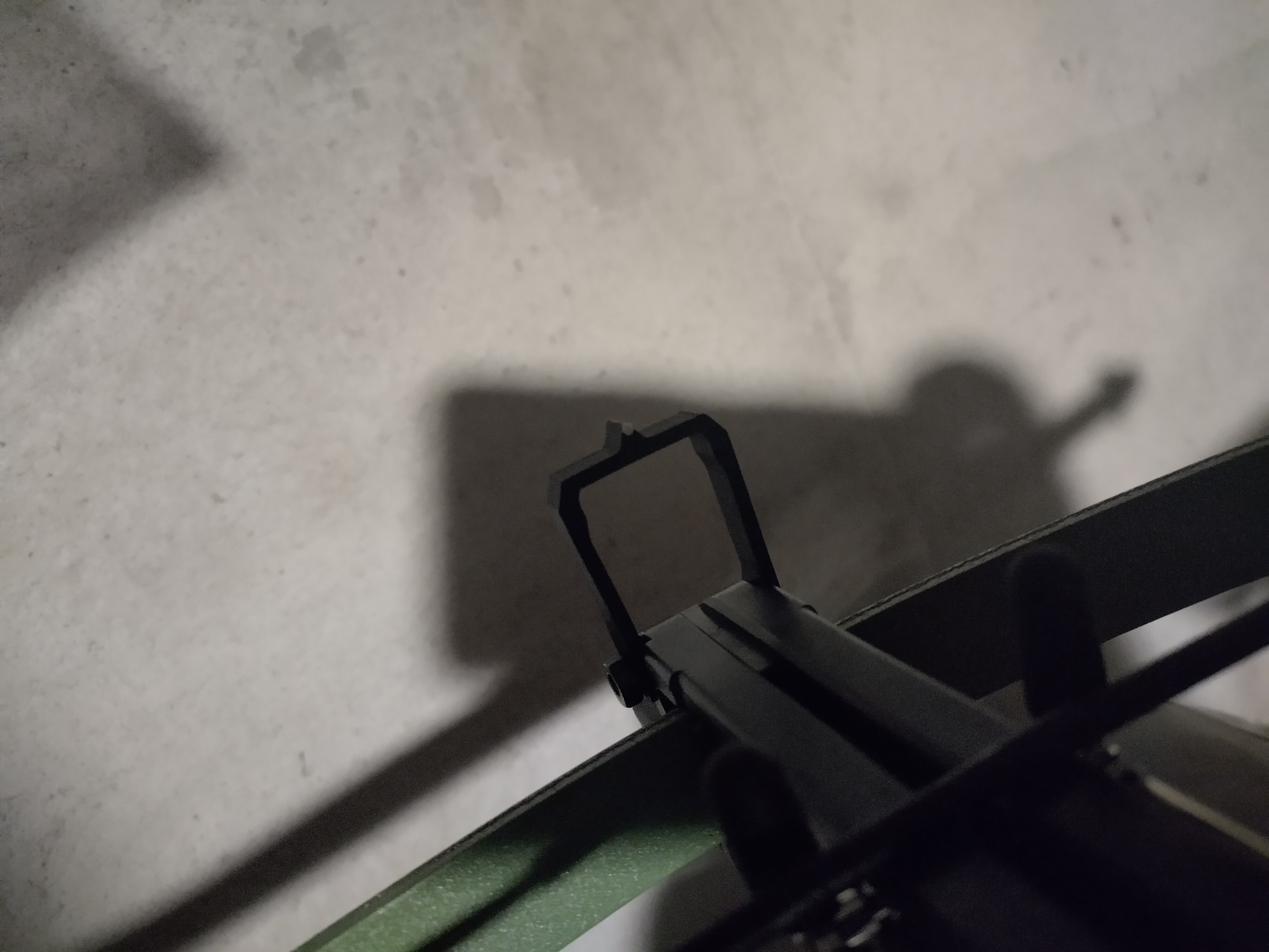 Kornträger /Visierbügel / front sight base for Mankung Alligator Pistolenarmbrust / pistol crossbow