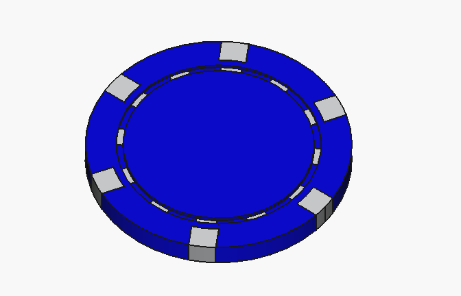 Poker Chip (multicolor)