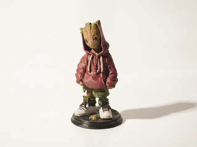Cool Groot Figurine Marvel Collectible 3D Printable