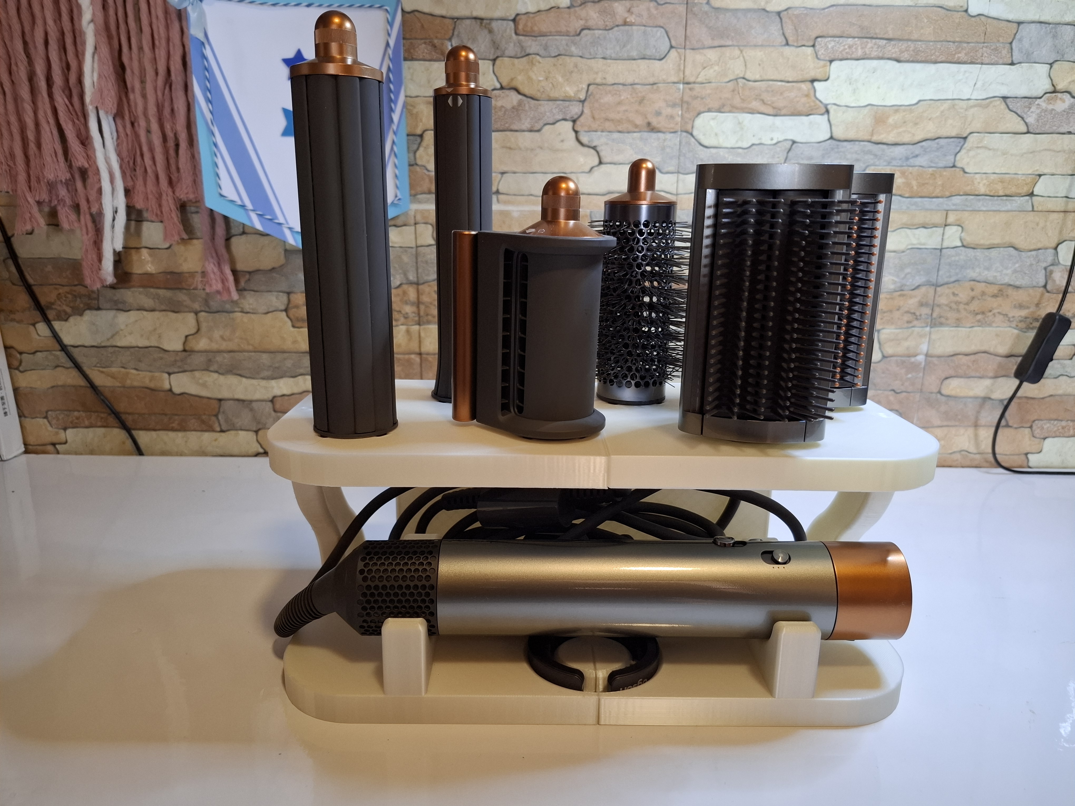 Dyson Airwrap display stand