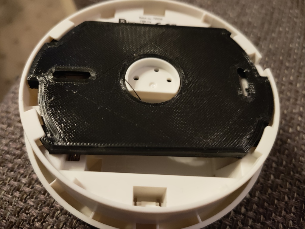 Replacement mount-plate for FSM-114 smoke detector